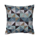 Ver imagem 1 de Capa de almofada VivaIN geométrico jacquard triângulo Quaker