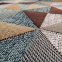 Ver imagem 2 de Capa de almofada VivaIN geométrico jacquard triângulo Quaker