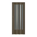 Ver imagem 3 de Porta Sanfonada de PVC Translucido 210cm x 84cm Plastporta Bcf Marrom/Wengue com