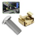 Ver imagem 2 de Kit 20 Porca Gaiola Parafuso Fixação Durável Resistente
