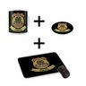 Kit Polícia Federal Caneca com Mousepad e Porta Copo Agente - 1