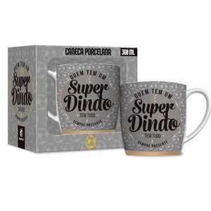 Caneca Porcelana Urban 360Ml - Dindo