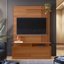 Ver imagem 4 de Painel Home Chicago com 2 Portas Tv até 60 Polegadas C/ Rodízios - Lukaliam Móveis