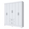 Guarda-Roupa Casal 6 Portas 2 Gavetas B22 - 3