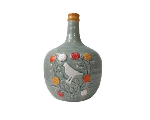 Vaso Decorativo de Cerâmica - China Shopping - 2