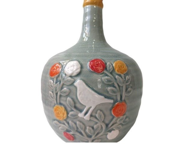 Vaso Decorativo de Cerâmica - China Shopping - 4