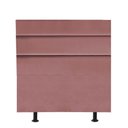 Ver imagem 1 de Cabeceira Argentina Cama Box Solteiro 100 Cm Suede Rose
