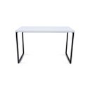 Ver imagem 3 de Mesa de Escritório Office Estilo Industrial Casavezi 120 X 60 Cm Branco com Preto