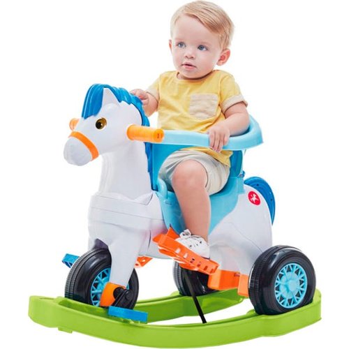 Triciclo com Pedal Homeplay Motoca Praia & Campo com o Melhor