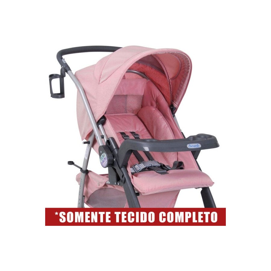Tecido Completo Para Carrinho De Bebe Burigotto Euro 6 Ravenna Madeiramadeira