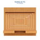 Ver imagem 5 de Painel  para TV até 85 Polegadas 100% MDF Ripado com Nicho 230x250cm Aloe CabeCasa MadeiraOriginals