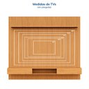 Ver imagem 5 de Painel Ripado para TV até 85 Polegadas 100% MDF 230,5CMX250CM Nicho Aloe CabeCasa MadeiraOriginals