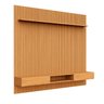 Painel  para TV até 85 Polegadas 100% MDF Ripado com Nicho 230x250cm Aloe CabeCasa MadeiraOriginals - 2