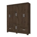 Ver imagem 3 de Guarda-Roupa Casal 8 Portas 2 Gavetas Briz
