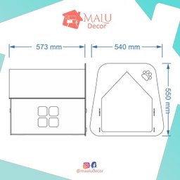 Casinha Pet Cachorro/Gato Laranja - Tamanho P - 4