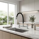 Ver imagem 1 de Torneira Misturador Gourmet Preto Flexível Cozinha Pia Mesa