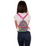 Mini Mochila Casual Tecido Feminina Forro Impermeavel Leve - 5