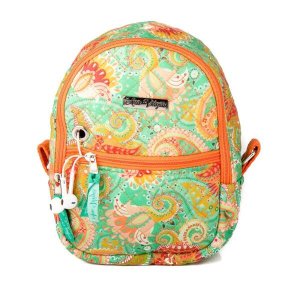 Mini Mochila Casual Tecido Feminina Forro Prática Dia a Dia