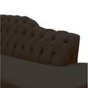 Ver imagem 2 de Recamier Decorativo Divã Styllus Lado Direito Suede Marrom