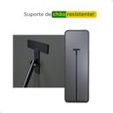 Ver imagem 3 de Espelho Retangular 150x50cm Suporte de Chão Corpo Inteiro com Couro Orgânico