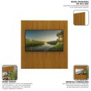 Ver imagem 6 de Painel para TV até 65 Polegadas Ripado com LED 174cm x 180cm 100% MDF Supremo Slim