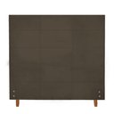 Ver imagem 1 de Cabeceira Larissa 100cm para Colchão Solteiro Suede Marrom - Aurora Line