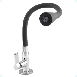 Torneira Gourmet Cozinha Bancada Pia Metal Flexível Jato Duas Funções 1/4 de Volta Ictus Metais Únic - 3
