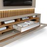 Estante Home para Tv 60 Polegadas Lumus Amarula/carvalho Europeu com Led 100% Mdf Deseo - 4