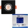 Spot de Embutir Quadrado Preto para Lâmpada Dicroica Mr16 - 4