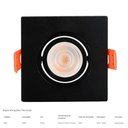 Ver imagem 3 de Spot de Embutir Quadrado Preto para Lâmpada Dicroica Mr16