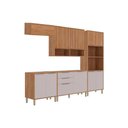 Ver imagem 2 de Cozinha Completa 5 Peças Divina CZ618 Cinamomo/Off White MGM