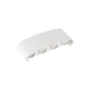 Ver imagem 1 de Arandela Nordecor Yori 4 8w Led Bivolt Branco 3000k Luz Amarela 2706