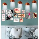 Ver imagem 3 de Kit 11 Placas Decorativas Salão de Beleza