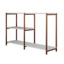Ver imagem 2 de Aparador Industrial Artesania Cobre e Branco 120cm