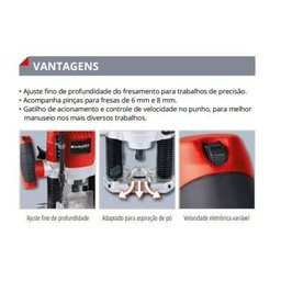 Tupia de Coluna Einhell TC-RO 1155-E 1100w 127v - 5