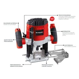 Tupia de Coluna Einhell TC-RO 1155-E 1100w 127v - 2