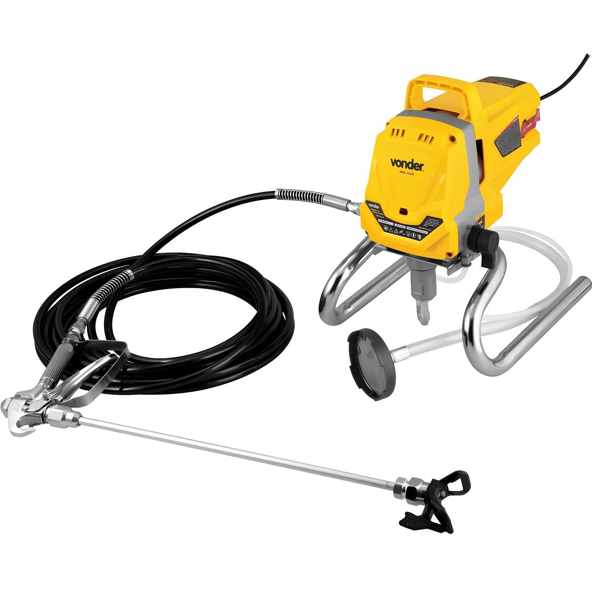 Máquina de Pintura Airless Mpa1010 1,3hp 220v Vonder 1010w 3000 Psi 1,5 L/min Mangueira 10m Compacta - 8