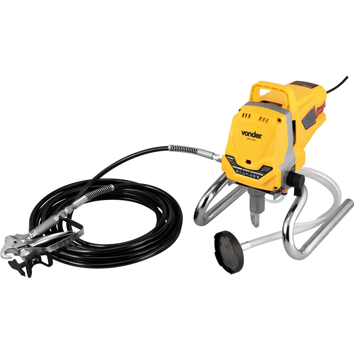 Máquina de Pintura Airless Mpa1010 1,3hp 220v Vonder 1010w 3000 Psi 1,5 L/min Mangueira 10m Compacta - 7