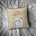 Ver imagem 2 de Almofada Gatinho Ranzinza Eu Acordo Quando Quiser