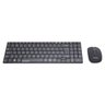 Teclado e Mouse sem Fio Multilaser Slim Multimídia Tc202 Preto - 1