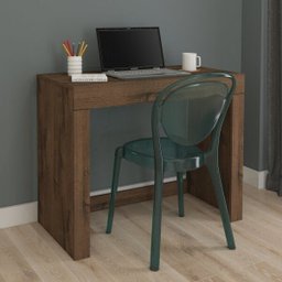 Escrivaninha Multiuso Cléo Permobili 1 Gaveta 95cm Café - 1 Escrivaninha Multiuso Cléo Permobili 1 Gaveta 95cm Café - 1