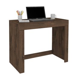 Escrivaninha Multiuso Cléo Permobili 1 Gaveta 95cm Café - 2 Escrivaninha Multiuso Cléo Permobili 1 Gaveta 95cm Café - 2
