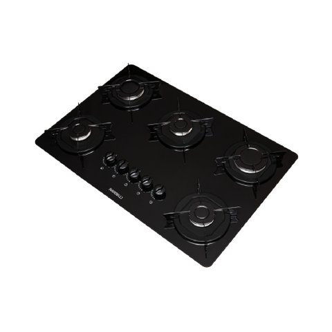 Cooktop 5 Bocas Nardelli 27010201 Preto Bivolt SE