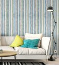 Ver imagem 3 de Papel de Parede Ripas Coloridas Para Quartos e Sala