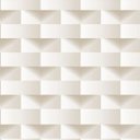 Ver imagem 2 de Papel de Parede 3D Tijolinho com efeito de sombras em Tons de Bege Para Sala e Quarto