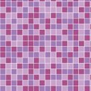 Ver imagem 2 de Adesivo Azulejo Pastilhas Em Tons de Rosa e Branco para Cozinha
