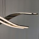 Ver imagem 7 de Lustre Luminaria Pendente Molecular DNA 76w Led Luxo Espiral Moderno Decoraçao Teto Restaurante Sala