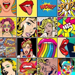 Adesivo Azulejo POP ART para Área Gourmet - 1