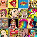 Ver imagem 1 de Adesivo Azulejo POP ART para Área Gourmet