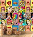 Ver imagem 3 de Adesivo Azulejo POP ART para Área Gourmet